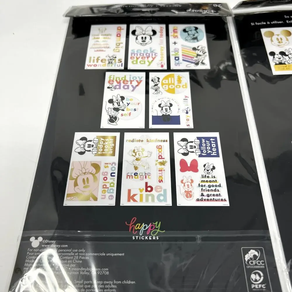 The Happy Planner Lot of 4 MAMBI Stickers Companion Accessories Disney NEW RARE